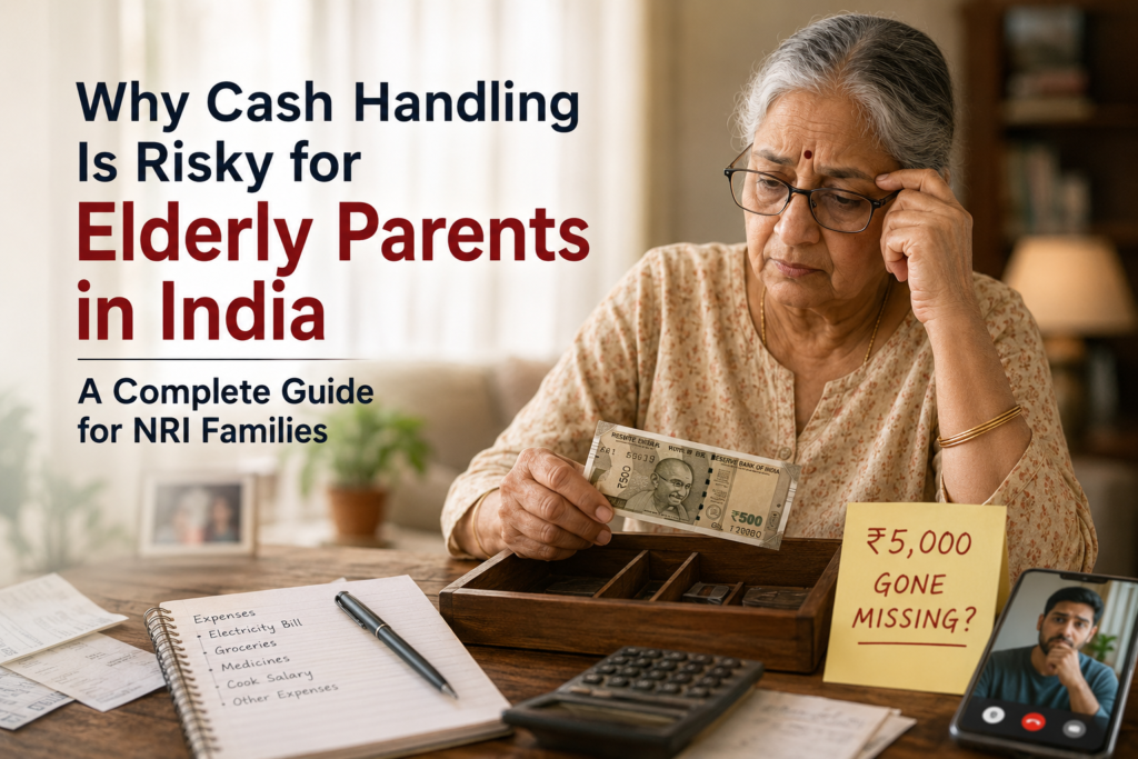 Why Cash Handling Is Risky for Elderly Parents in India