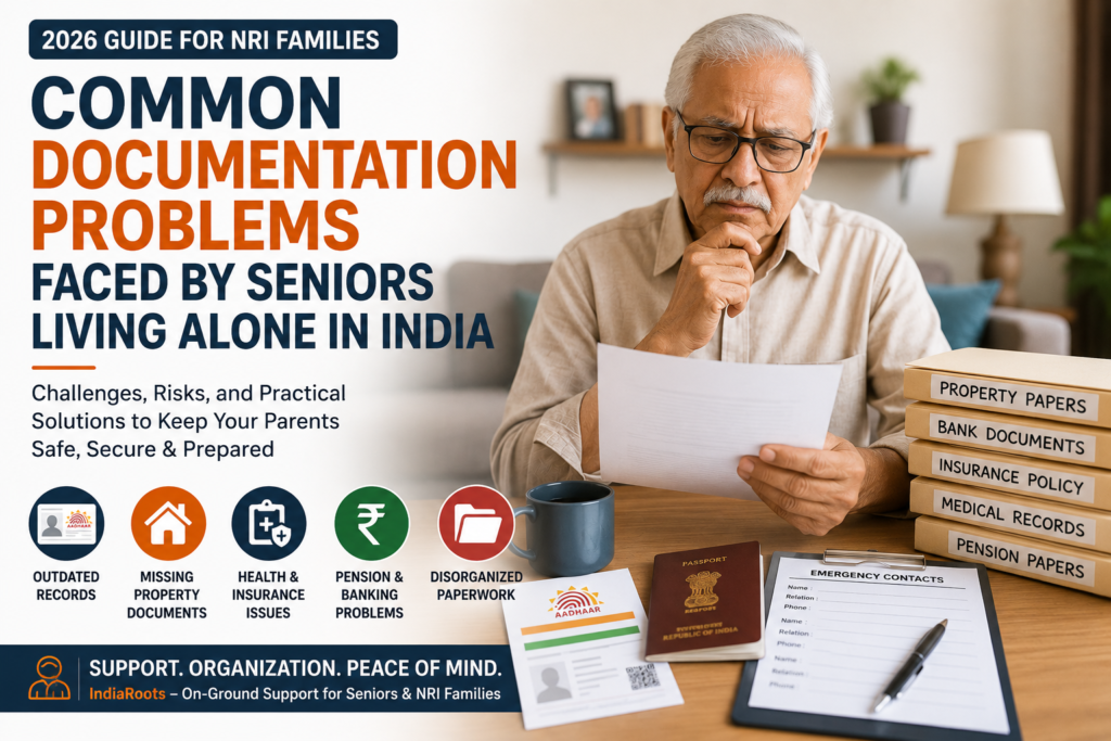 Documentation Problems Faced by Seniors Living Alone in India