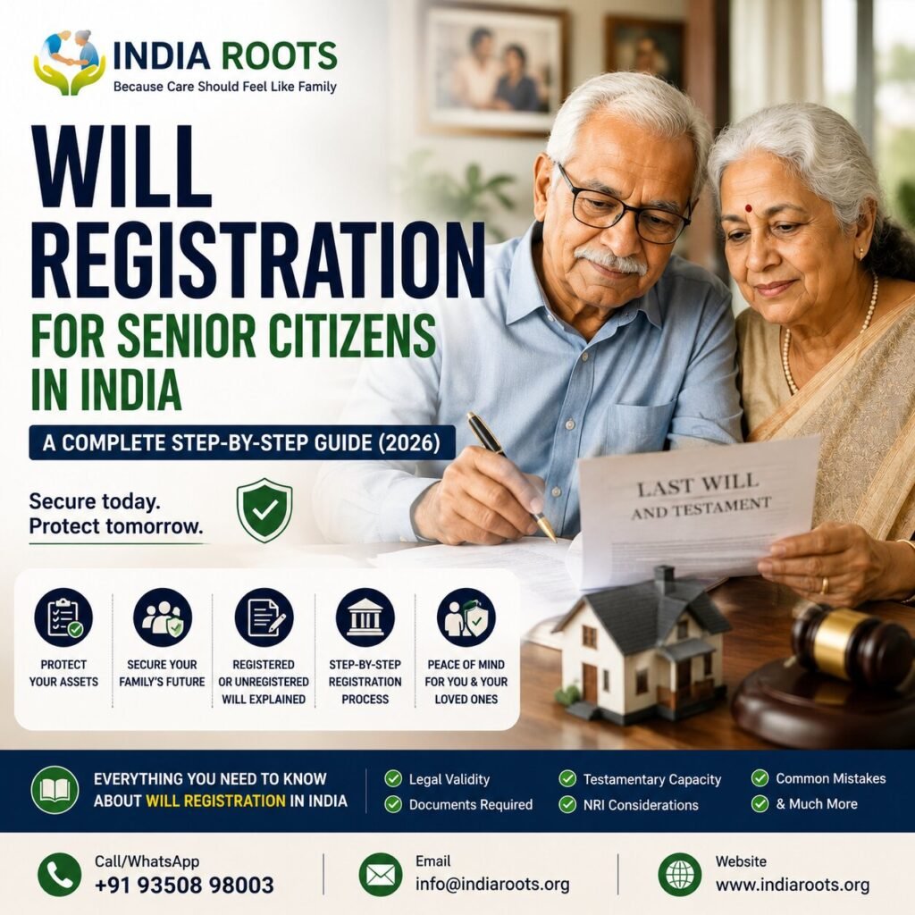 Will Registration for Senior Citizens in India
